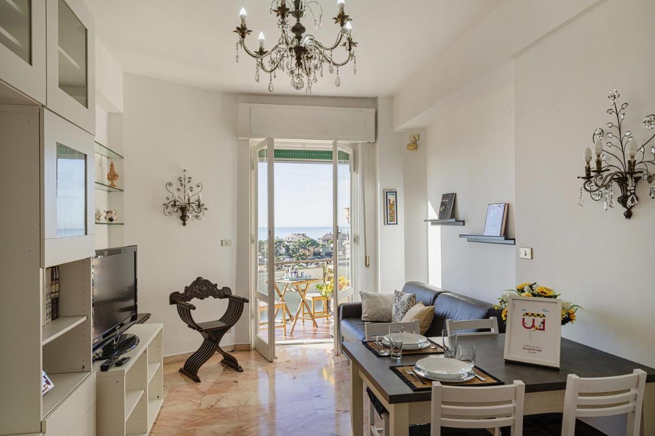 Homey Seaview Apartment By Wonderful Italy 热那亚 外观 照片
